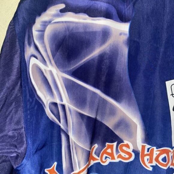 J/E/T STRTWR Texas Hold 'Em Casino Money Poker Size L Shirt S/S Button - Picture 11 of 12